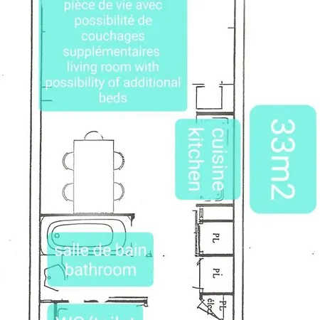 Le Des Sables Blancs Apartment